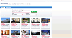Desktop Screenshot of getmyhotel.com